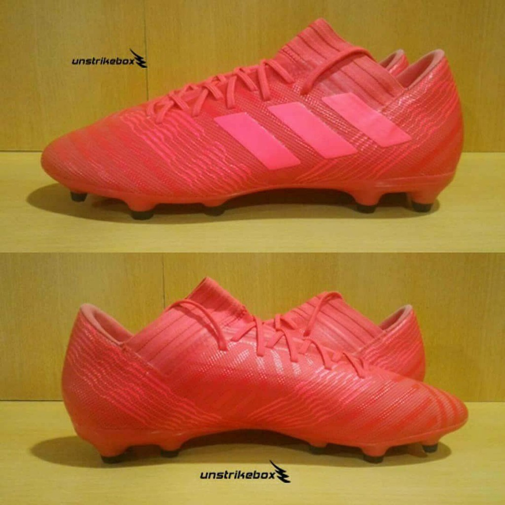 Adidas Nemeziz 17.3 FG - Red. Sepatu Bola New BNIB Original Adidas Shoes Keren Abis Size 43 45.