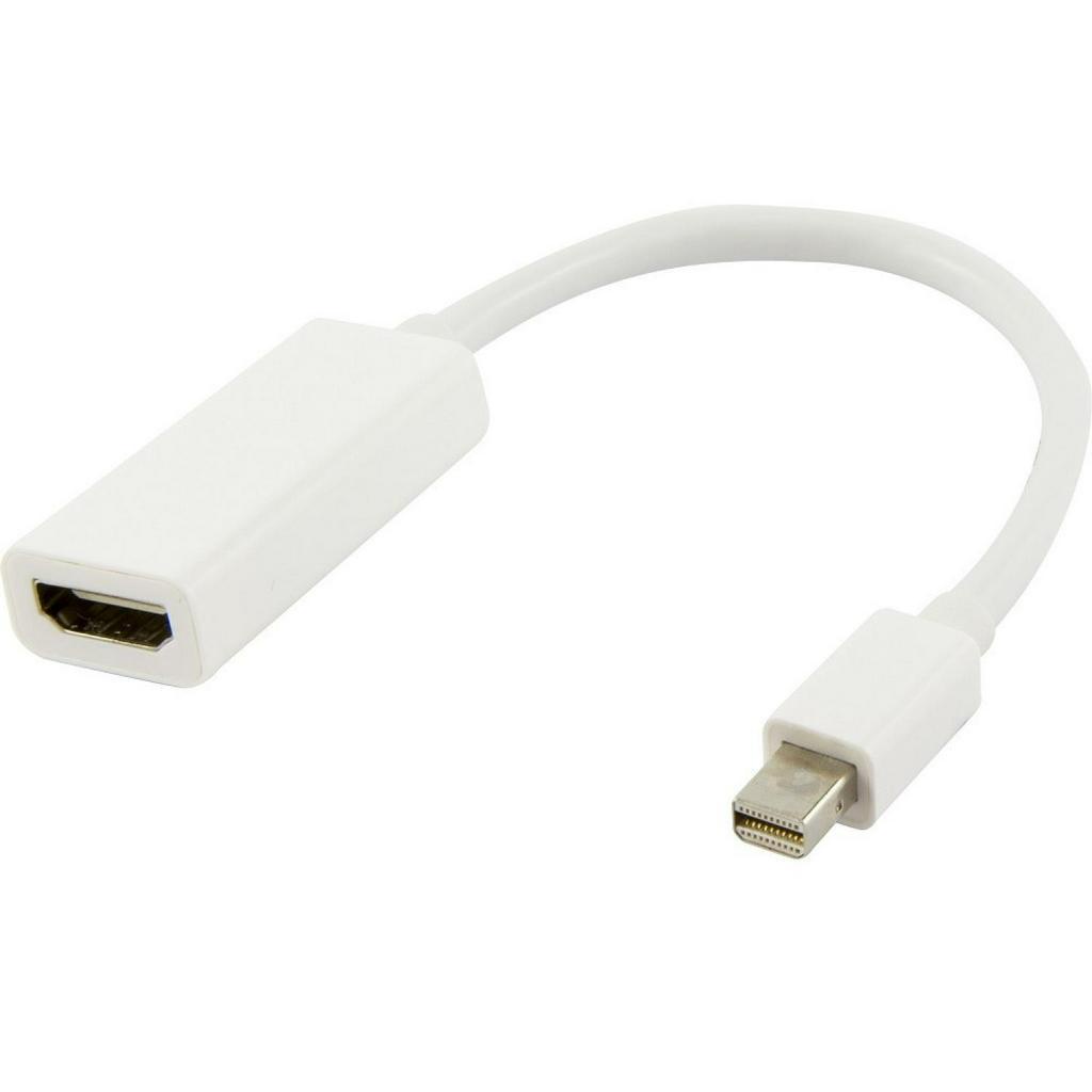 Mini Displayport Male to HDMI Female Nickel plated - Mini DP Kabel adaptor ini merupakan konverter dari Mini Displayport ke HDMI yang memungkinkan untuk menghubungkan analog standar seperti monitor, proyektor atau LCD yang menggunakan konektor atau kabel