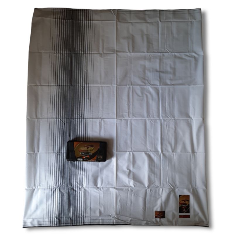 Sarung ATLAS Polos Putih Tumpal Premium 750 Original