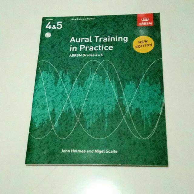 Buku Aural Training in Practice grade 4 - 5 dilengkapi CD