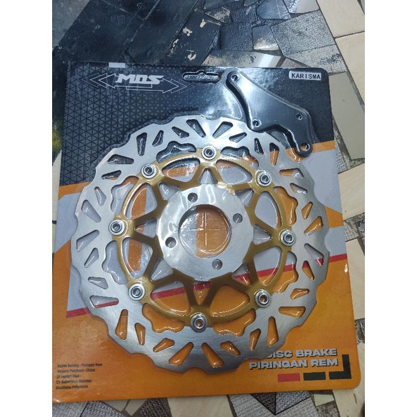 Piringan Cakram MOS Copy PSM Karisma Supra Fit Model TACOBELL 300mm Non Floating