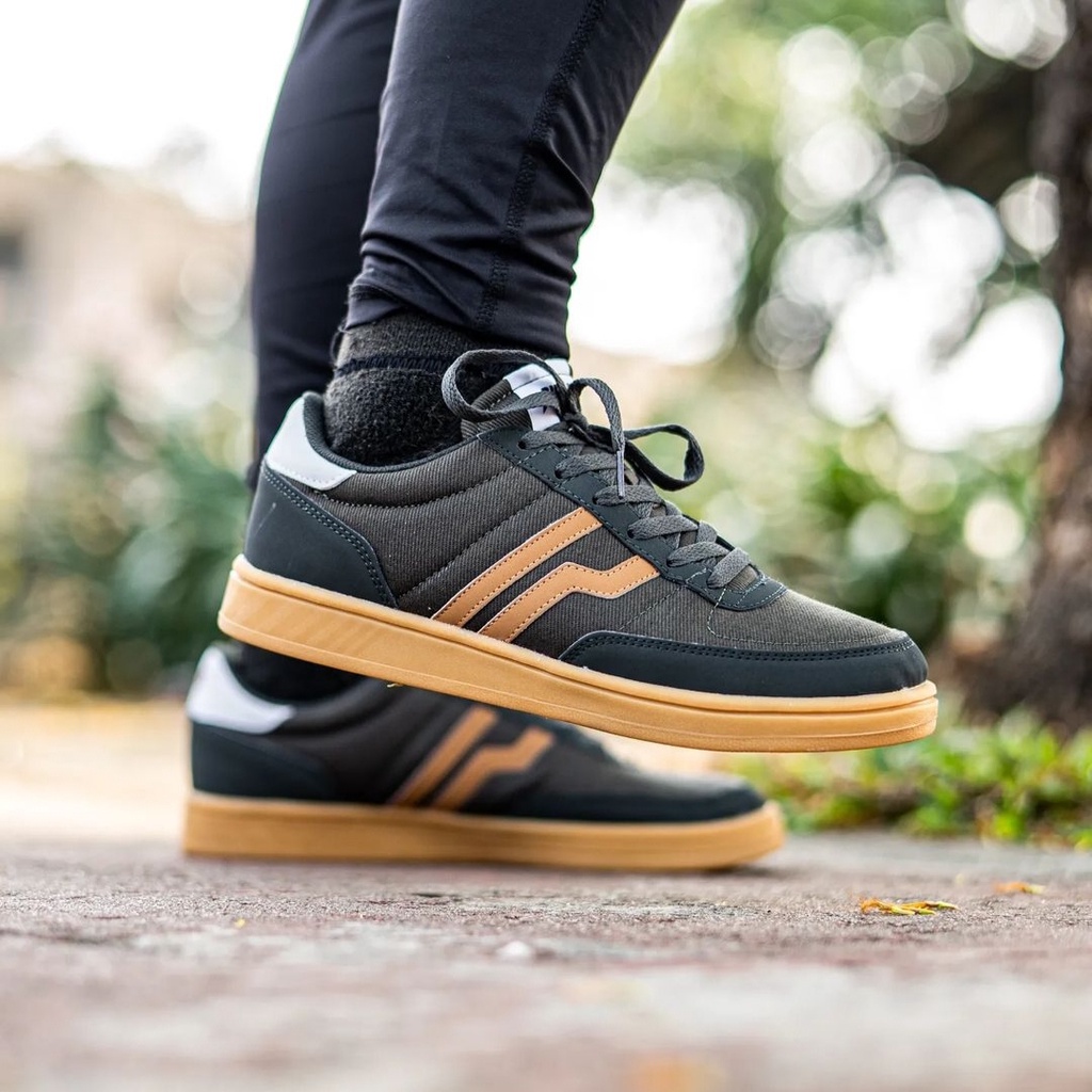 Sepatu Casual Piero Derby CVS - Raven/Gum