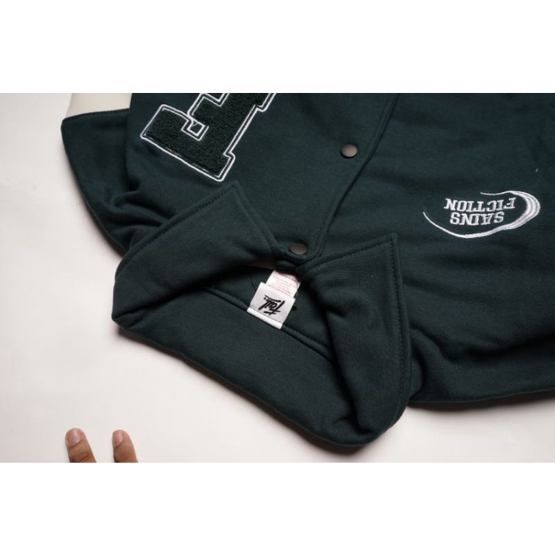 FAILOFFICIAL VARSITY JACKET - SAINS FACTION GREEN