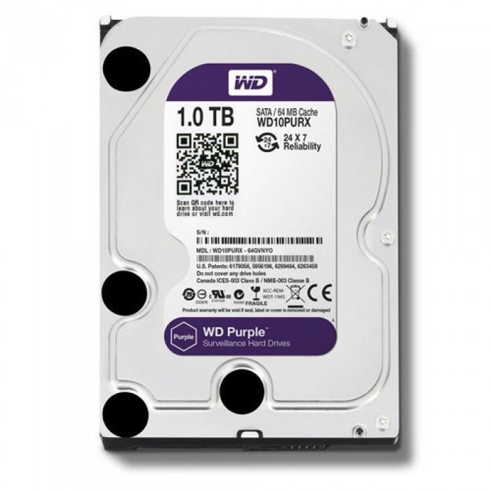 Harddisk Hardisk HDD CCTV WD WESTERN DIGITAL 1TB ORIGINAL 100%