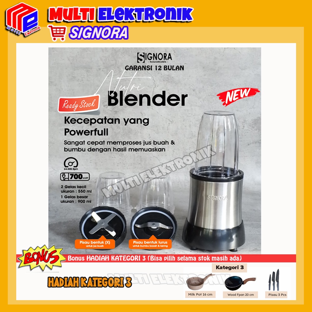 Signora Nutri Blender | juicer portable kapsul mini dalgona