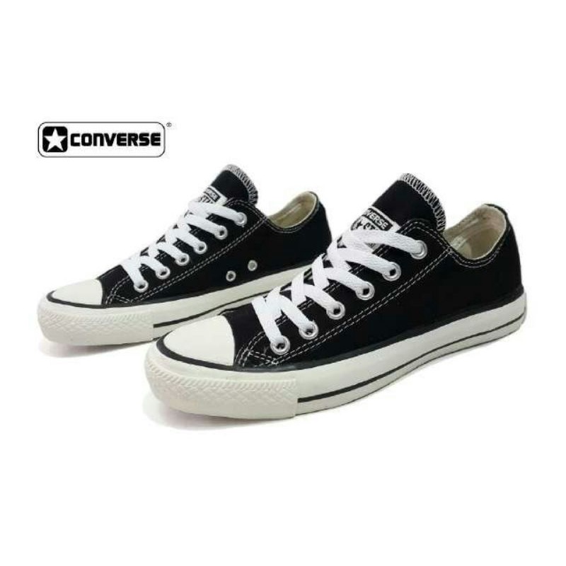 SEPATU CONVERSE IMPORT VIETNAM ALL STAR HITAM PUTIH BLACK WHITE SEKOLAH KERJA KULIAH PRIA WANITA CEWEK COWOK KADO HADIAH BERKUALITAS TERJANGKAU AWET