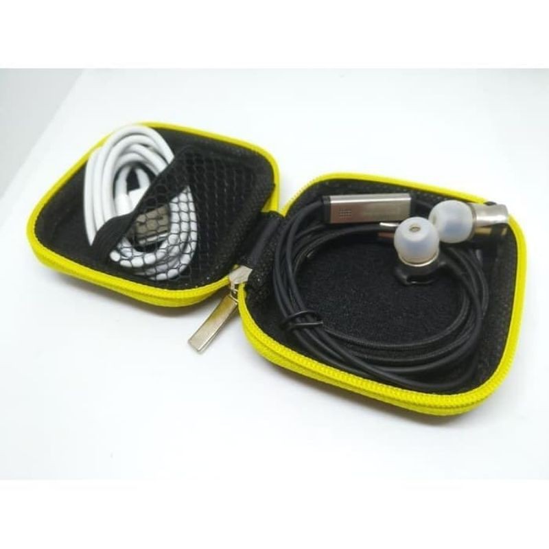 Case Bag/ Pouch Kotak penyimpanan Headset/Kabel data/Charger/ Simple dan praktis