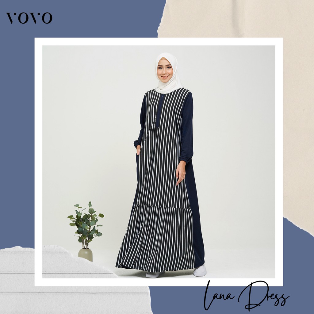 SYARI KAOS LANA - Gamis Polos
Casual Dress Busui Wanita Remaja Kekinian Baju Syari Terbaru 2021
