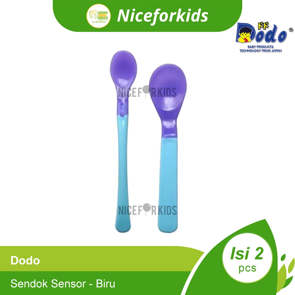 Dodo Sendok Sensor Sendok Makan Bayi Changeable Spoon 2 pcs