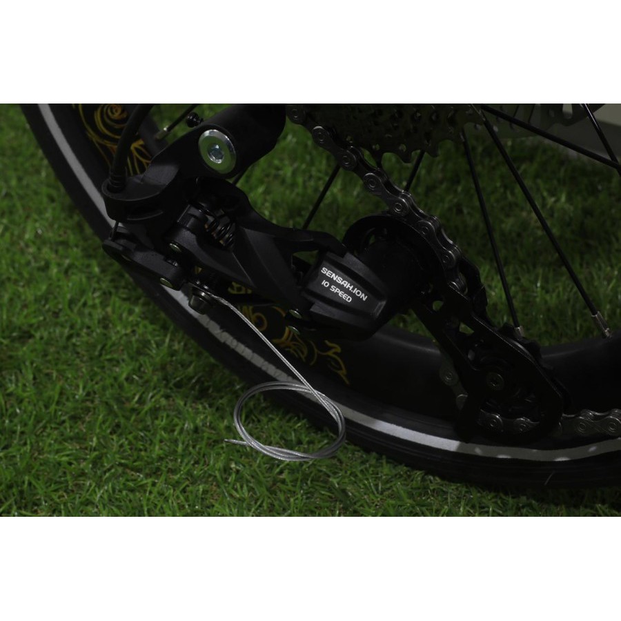 Ekspedisi Sepeda Lipat Element Troy X10 16 inch 10 Sp Chromoly Edition Bonus Koper Garansi Original SNI-3