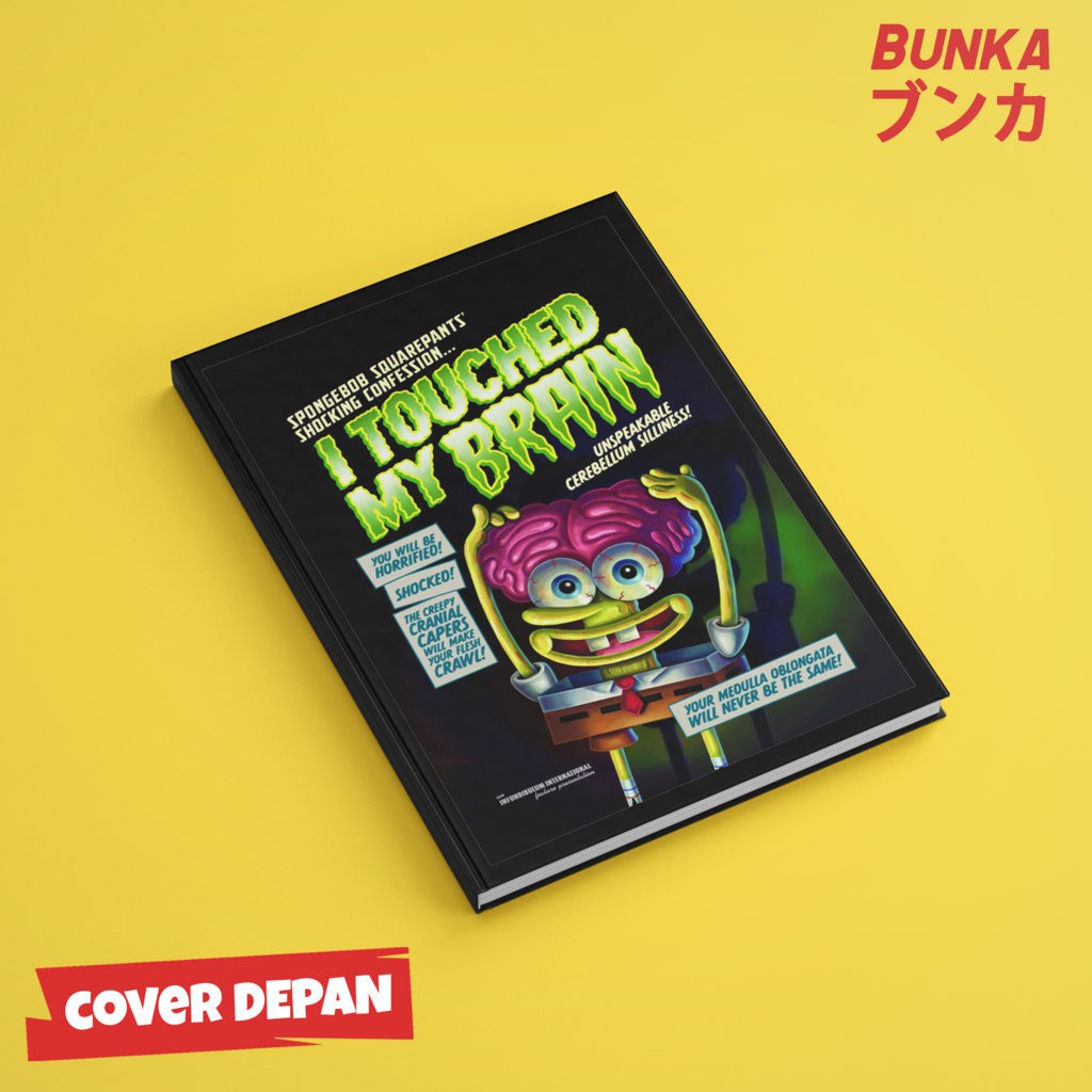 

Notebook Spongebob Horror Series B Hardcover A5 Buku Tulis Catatan Note Agenda Planner Jurnal