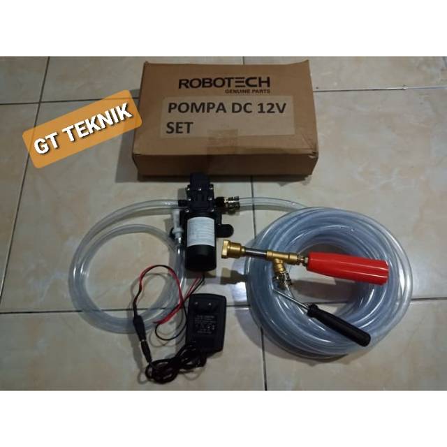 Pompa dc 12v 1 set mesin steam/alat cuci motor mobil