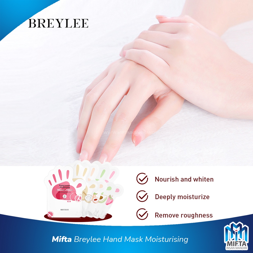 BREYLEE HAND MASK PEELING EXFOLIATING / MASKER TANGAN BREYLEE