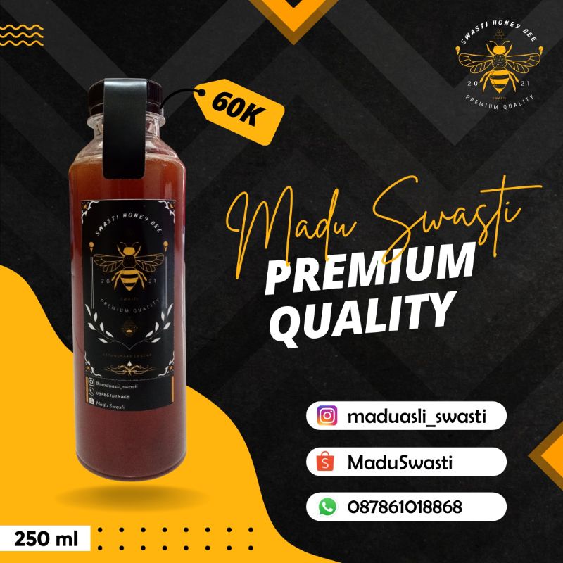 

MADU ASLI 100% MADU BATU KUALITAS PREMIUM, MADU SWASTI