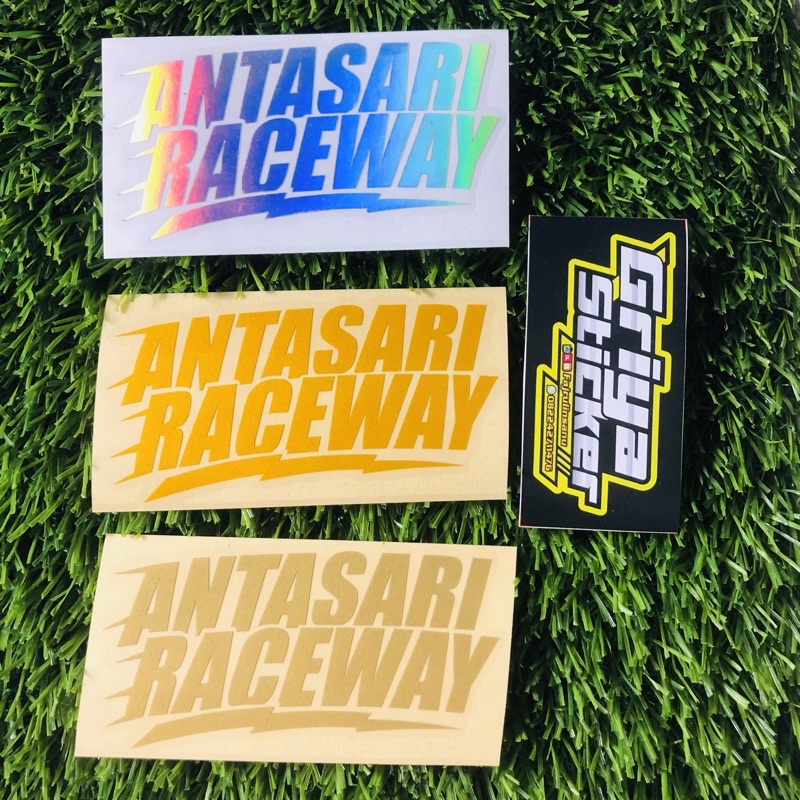 stiker ANTASARI RACEWAY sticker motor viral