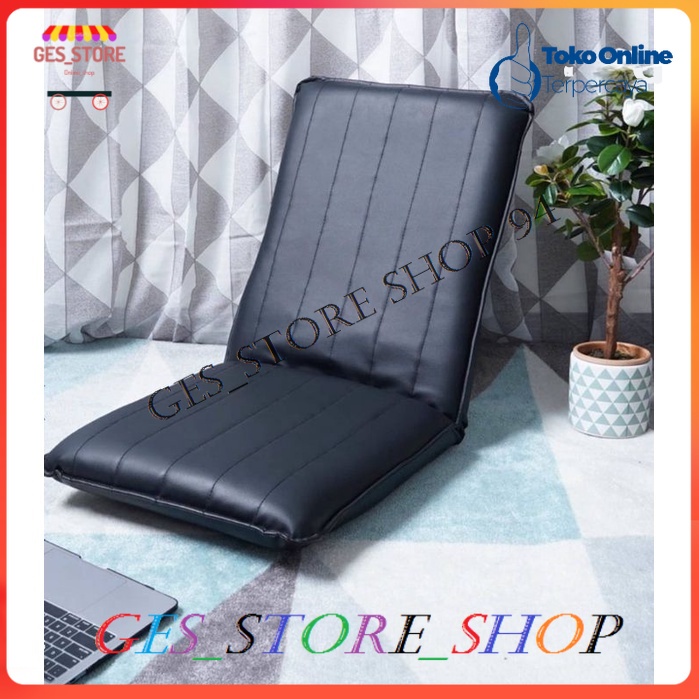 Soleil Kursi Lipat Lantai Hitam Kursi Lantai Santai