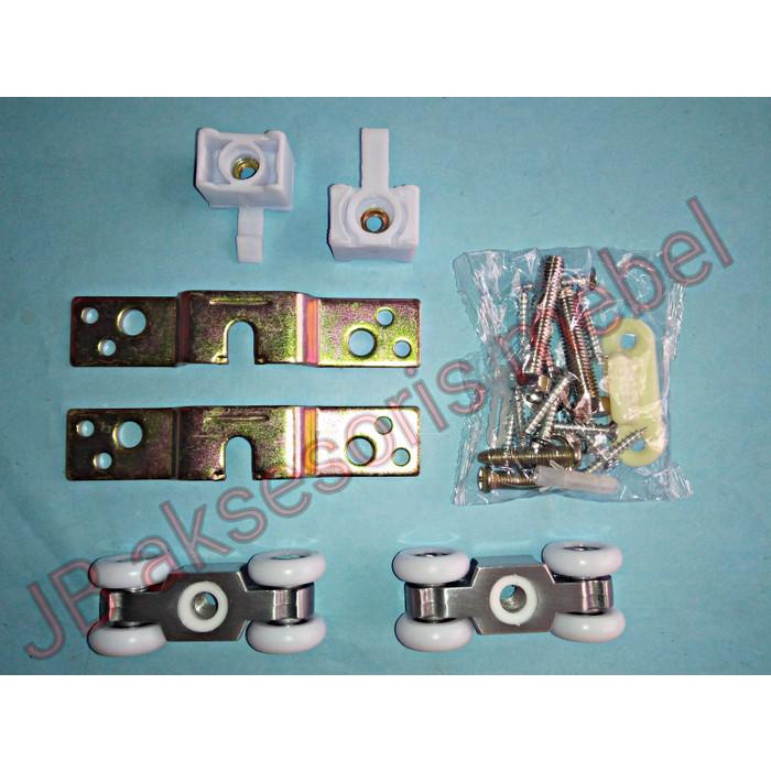 Roda Rel Pintu Sliding Geser - Roda Rel Gantung