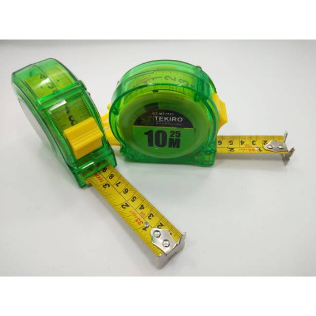 METERAN TRANSPARAN PVC 10M TEKIRO/METERAN BENING TEMBUS PANDANG/MEASUREMENT TAPE TRANSPARENT