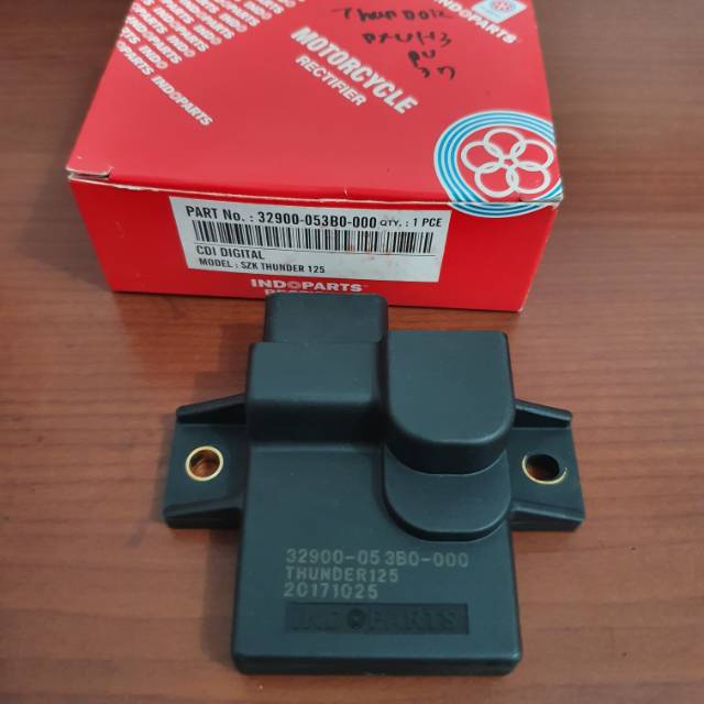 Cdi unit thunder 125 c.d.i. suzuki thunder kualitas bagus indoparts bukan original ecu