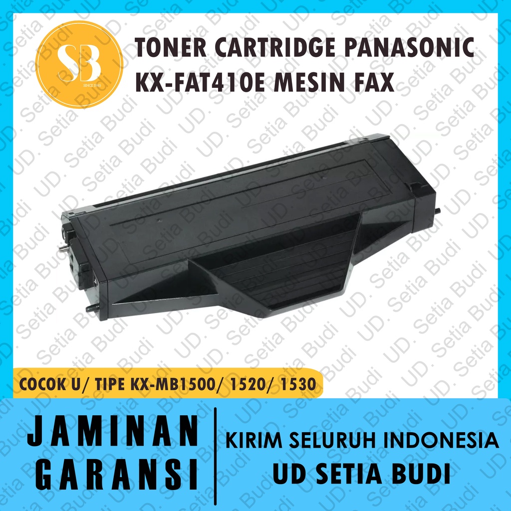 Toner Cartridge Panasonic KX-FAD 410E Untuk Mesin Fax / Faxsimille
