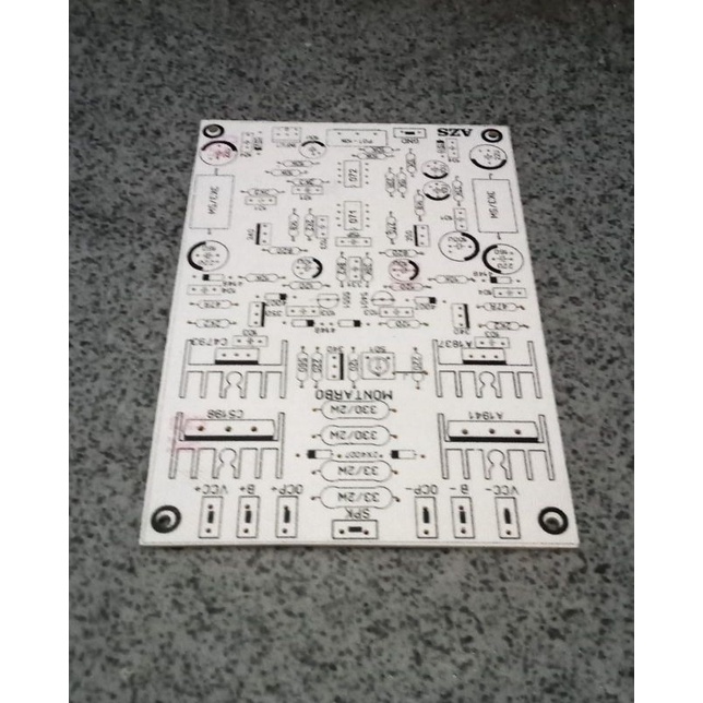 PCB Power Amplifier Builtup Itali MONTARO Power PCB Fiber