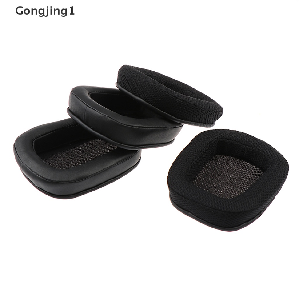 Gongjing1 1 Pasang Earpads Pengganti Bahan Busa Untuk Headphone Logitech G633 G933