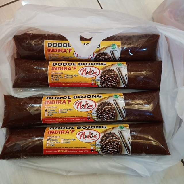 

Dodol Bojong 1kg ( 4pcs ) original