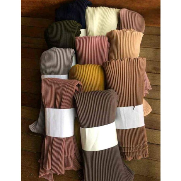 PASMINA PLISKET PRAT 2 180x75 FULL PLISKET (tanpa garis tengah)