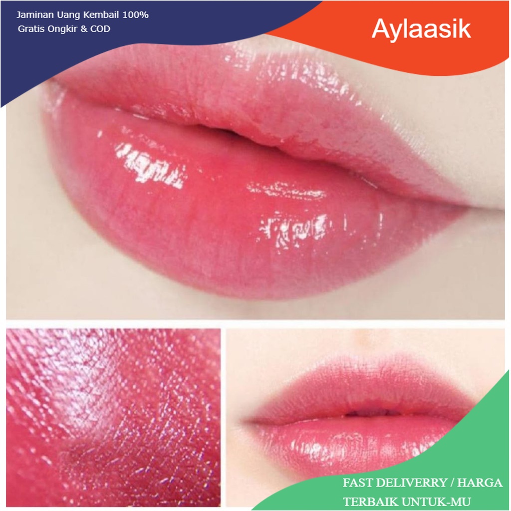 Boleh COD Lip balm Aloevera Lipstik Libbalm Aloevera 99% Melembabkan bibir kering dan bibir pecah pecah