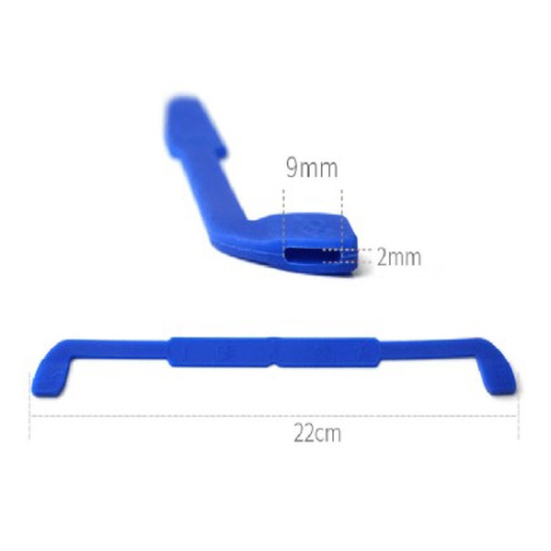 1pc Strap Holder Kacamata Bahan Silikon Untuk Olahraga