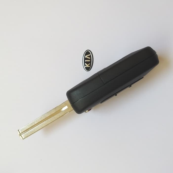 BARANGASLI!! CASING COVER KUNCI LIPAT FLIP KEY KIA RIO SOUL SPORTAGE 3 TOMBOL GDGBRG