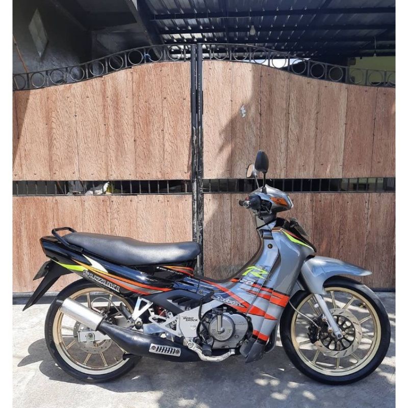 striping lis sticker standar ori Suzuki Satria 2003 Lumba striping Satria 2 TK