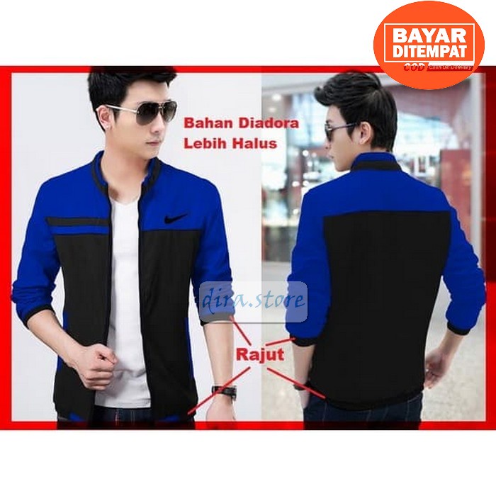 Jacket Pria Terbaru 2021 Canvas Kanvas Distro Cwo New  MI561 [Jaket N1Ke Bd Cl] Jaket Pria Dd Benhu