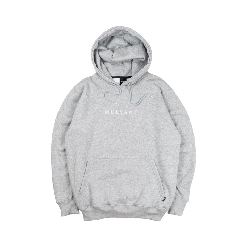 MHD ABRAHAM WHITE MISTY - MELVANT PULLOVER HOODIE