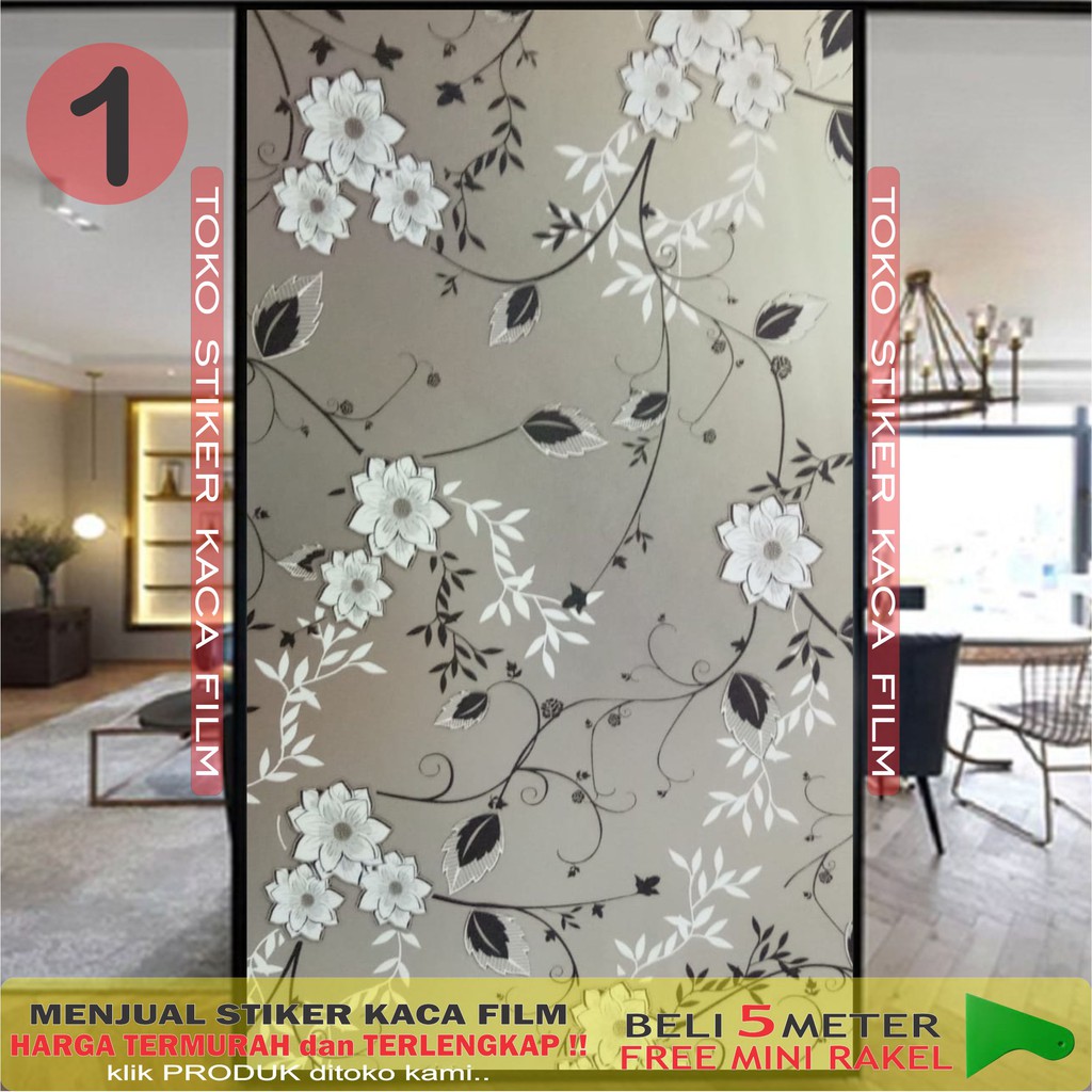 Sticker Kaca Stiker Kaca Jendela Rumah Stiker Kaca Motif Stiker Jendela Kaca Shopee Indonesia