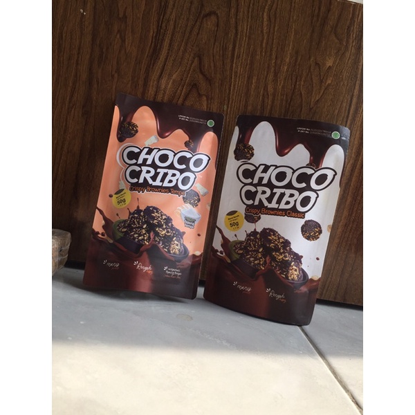 

BROWNIES CRISPY CHOCHO CRIBO