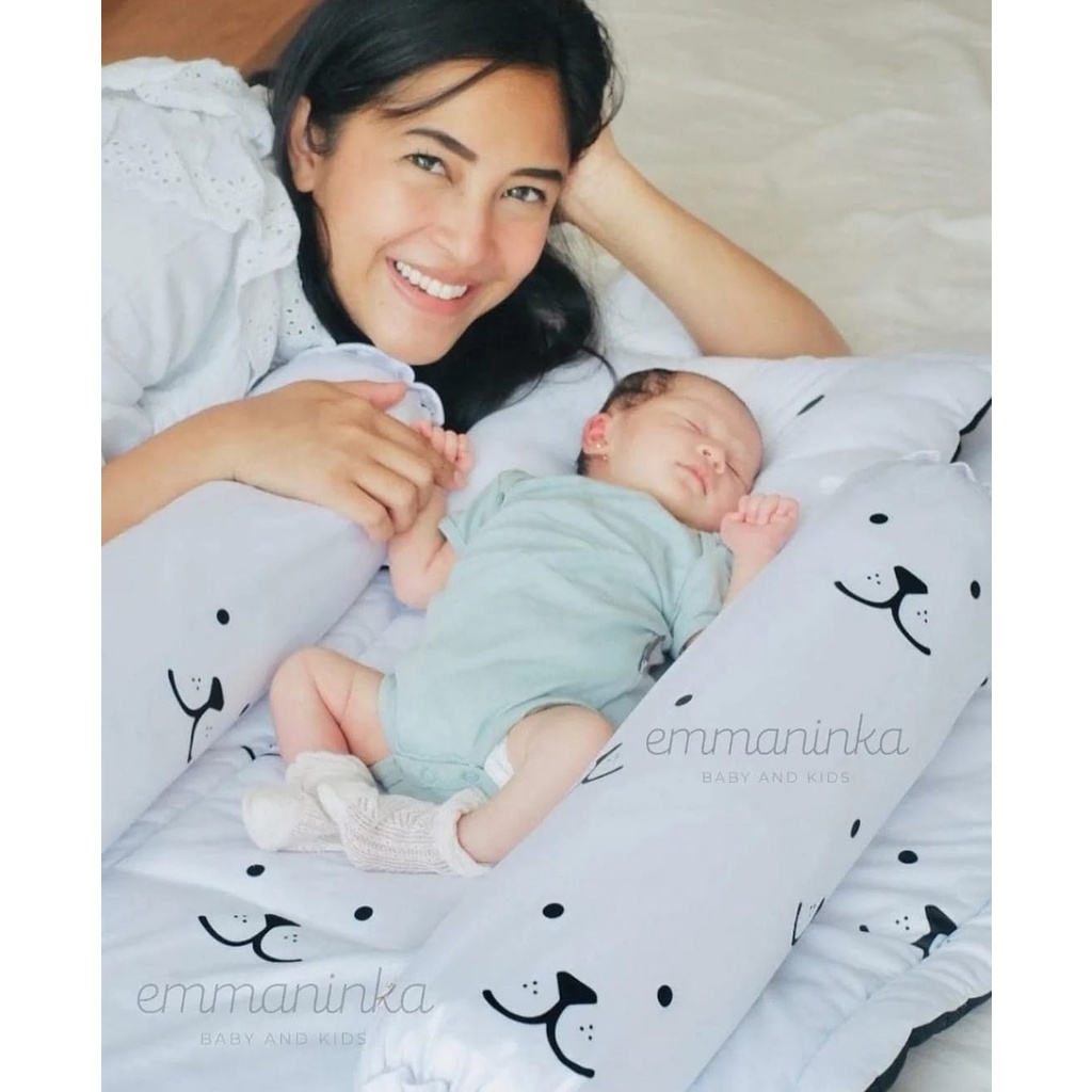 BEDCOVER SET B (SELIMUT BANTAL GULING BAYI) MOTIF 04 EMMANINKA