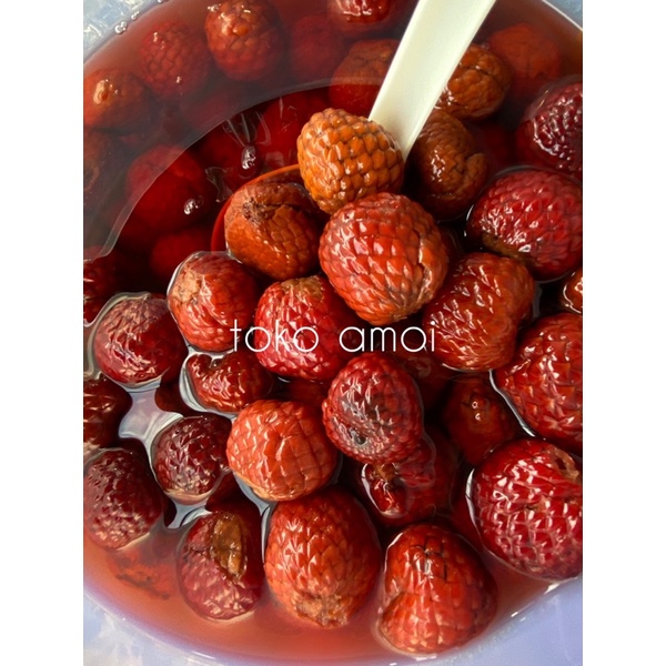 

Atapson Kulit 300gr / Asam Paya dengan Kulit / Asam Maram / Khas Singkawang Kalimantan