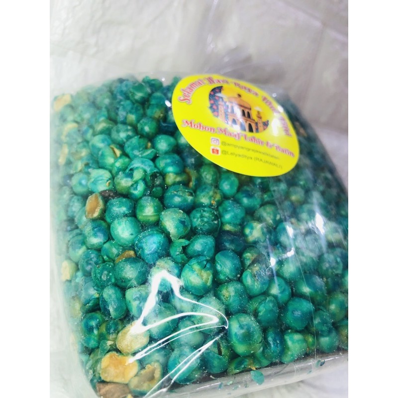 

500gr Kacang polong asin gurih jaipong renyah enak snack lebaran