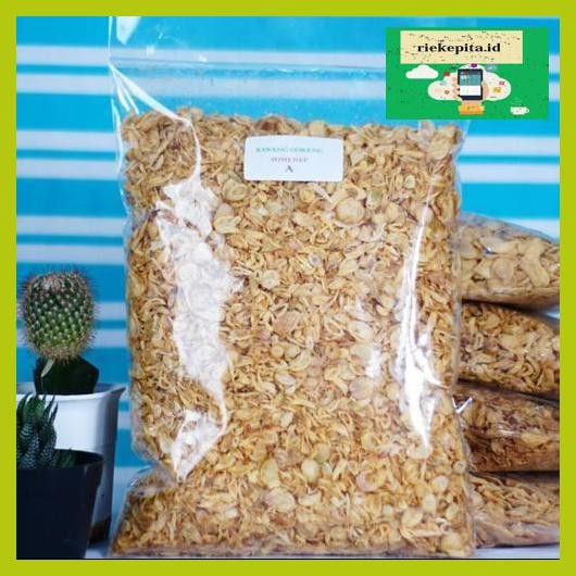 

5Yer67R- 1Kg Bawang Merah Goreng Sumenep Kiloan Grade A T7Rty67-
