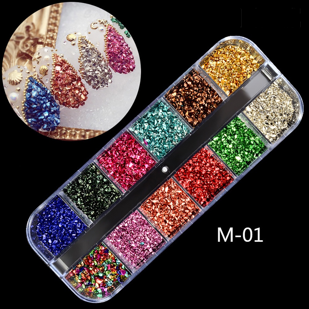 Providence Mixed Nail Art Tips DIY Rhinestone Decor Rivet Round Ball Beauty Manicure Tool