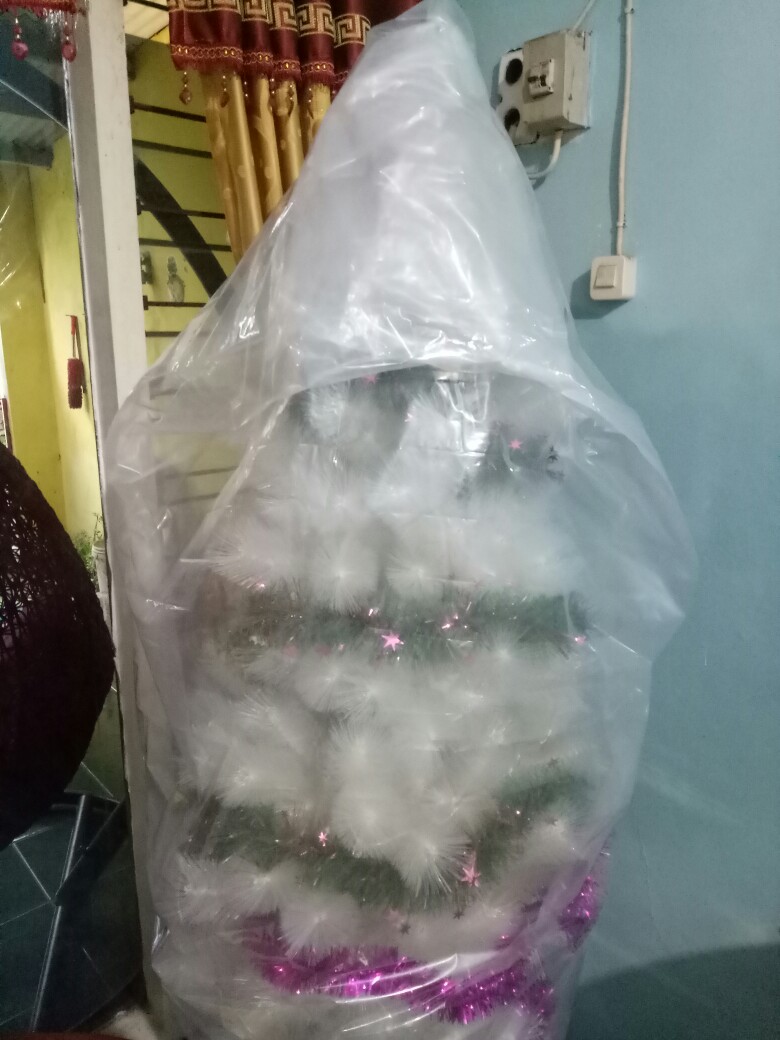 Plastik Pe Cor Packing Lebar1mter Doblelayer Dibelah Jadi Lebar 2mtr