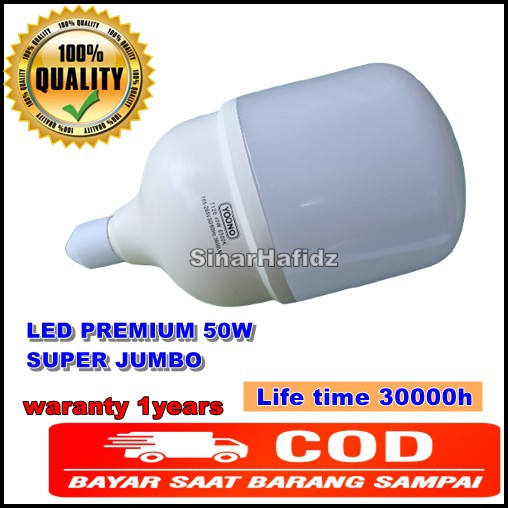 Lampu Led YOONO 50W PREMIUM