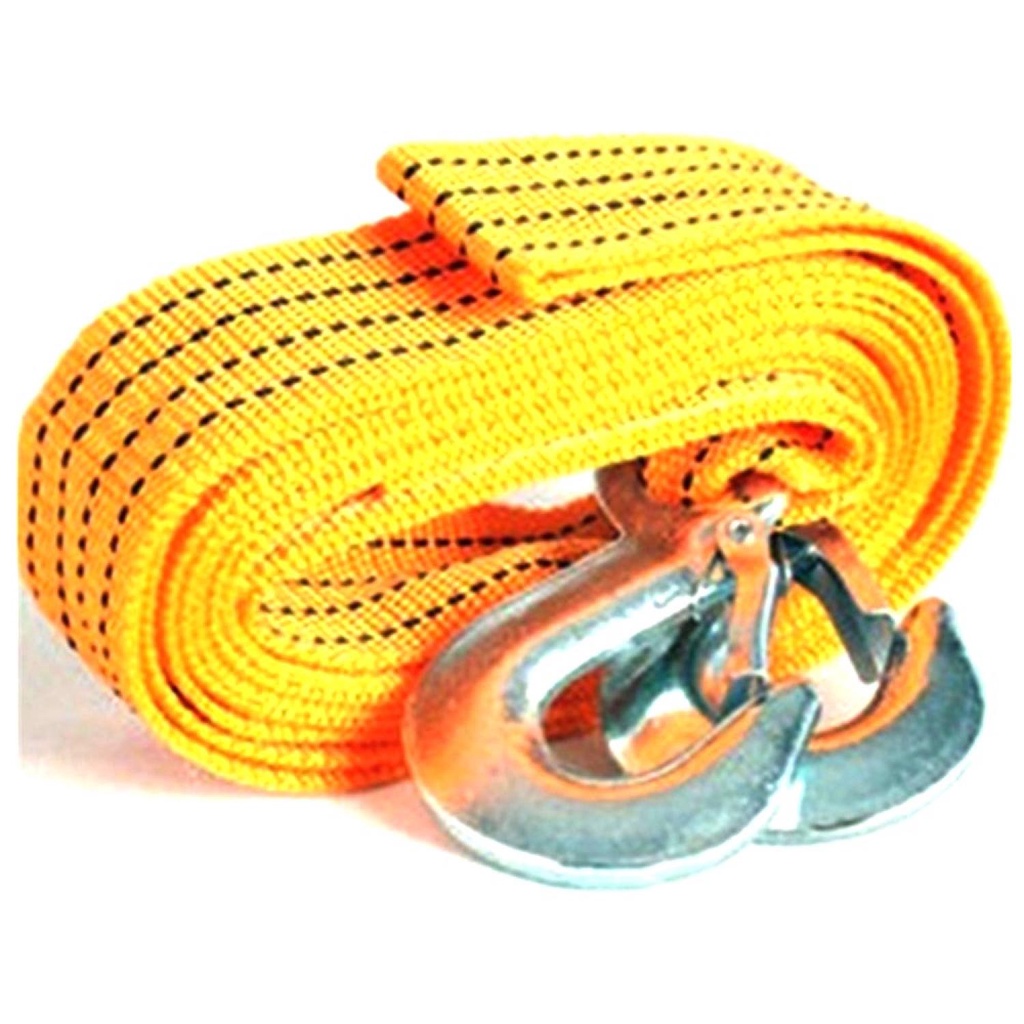 JEELY Tali Derek Mobil Emergency Tow Rope - 3M-Kuning