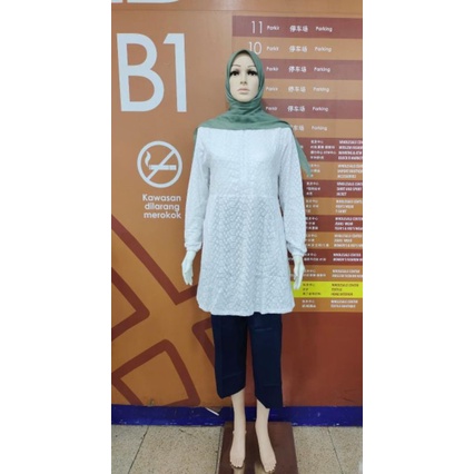 ATASAN PUTIH /ATASAN TUNIK/ATASANAULIABYHARIS