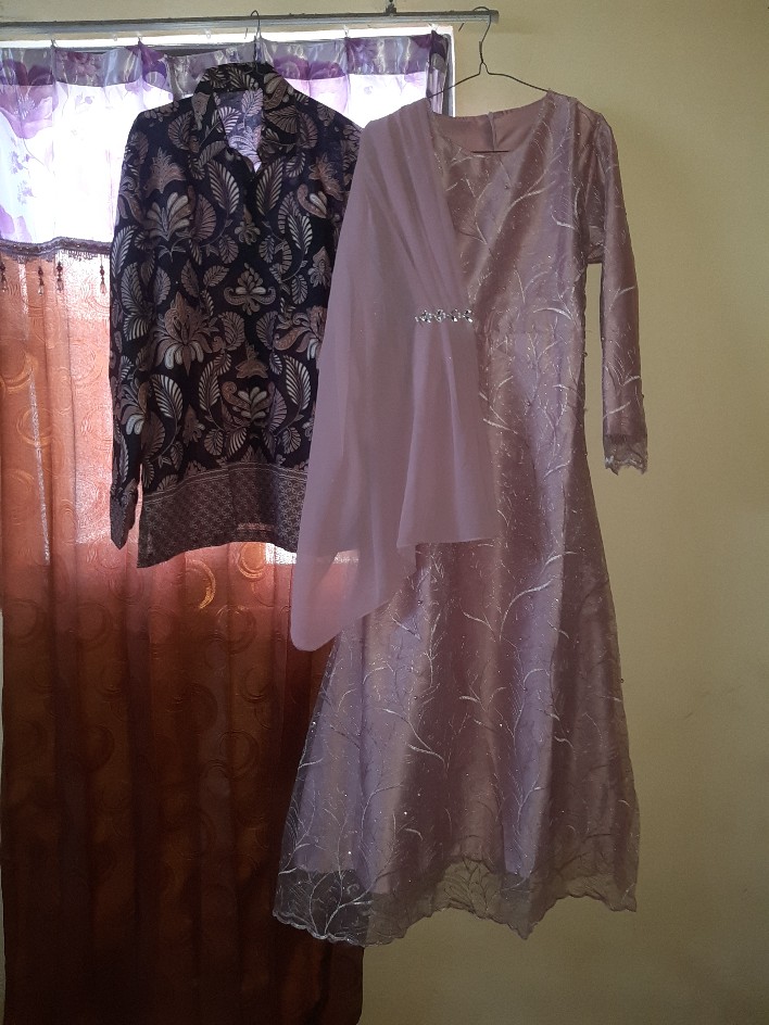 ( New Arival ) Gamis Batik Couple Putri Melati Eleena