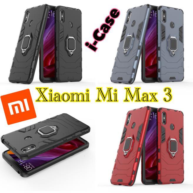 i-ring Case Iron Armor Xiaomi Mi Max 3 - casing cover mi max 3