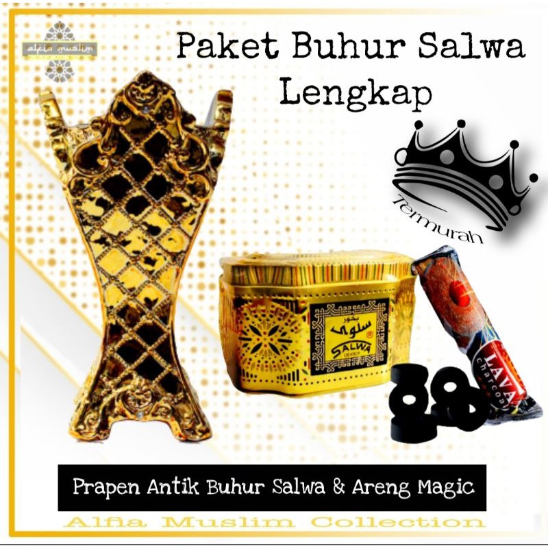 Paket Lengkap !  Prapen Antik + Buhur Salwa + Areng Lebih Ekonomis