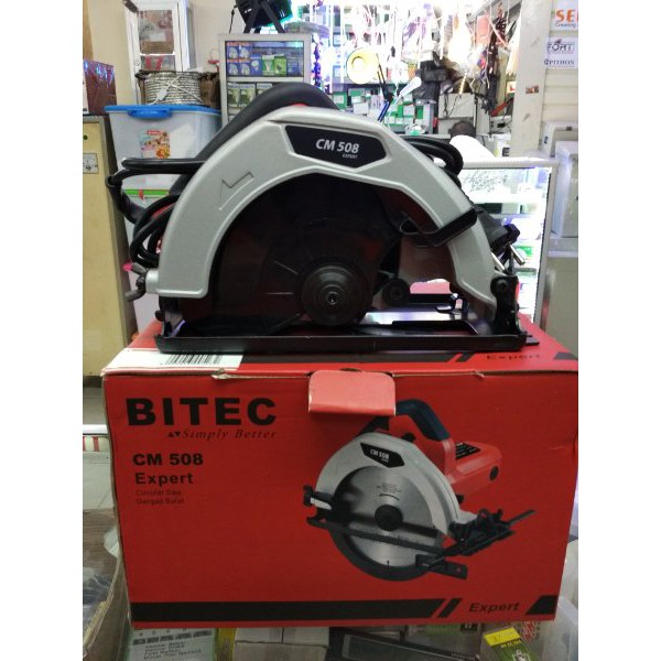 MESIN CIRCLE BITEC CM 508 - MESIN POTONG KAYU - CIRCULAR SAW - BITEC CM 508 - POTONG KAYU 7 in