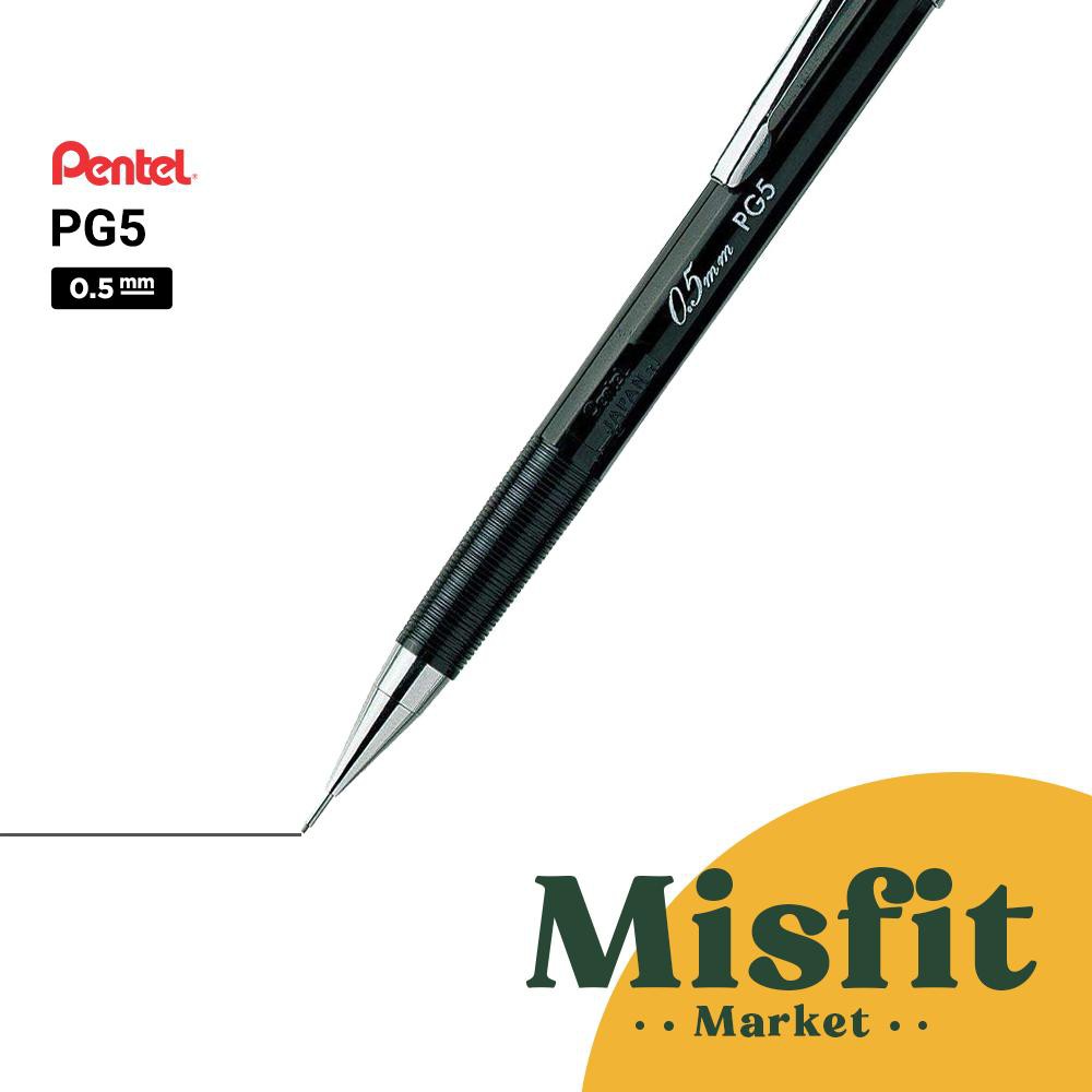 

Pentel PG5-AD Mechanical Pencil 0.5 mm Pensil Mekanik Drafting